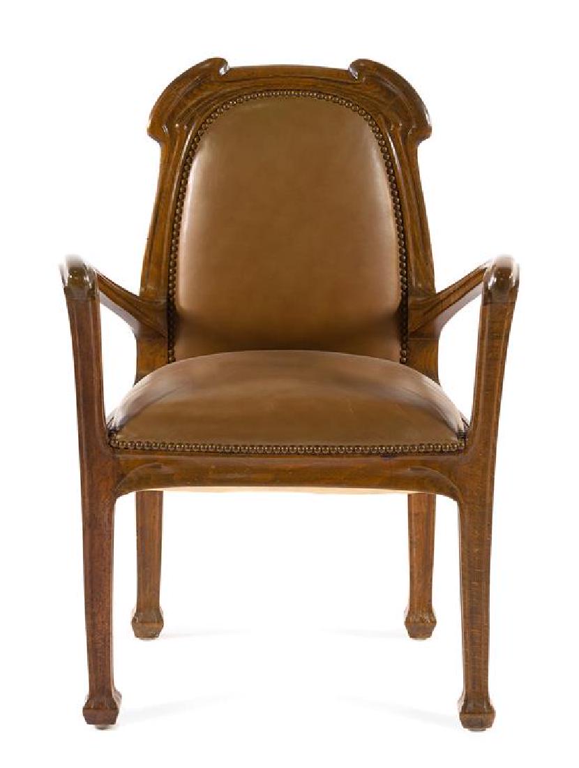 Jacques Gruber, (French, 1870-1936), fauteuil chair (1 of 1)