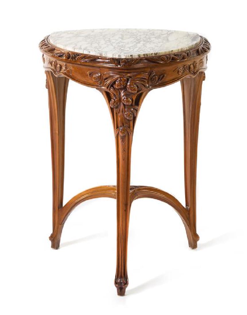 Louis Majorelle, (French, 1859-1926), triangular table (1 of 1)