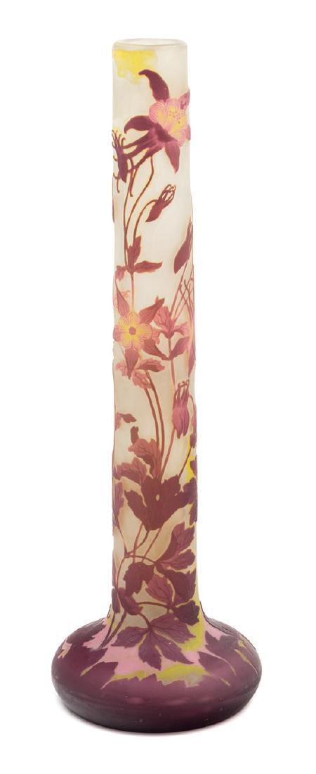 Emile Galle, (French, 1846-1904), cameo vase (1 of 1)