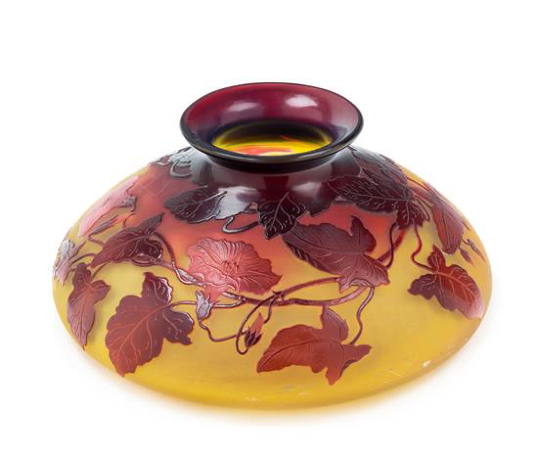 Emile Galle, (French, 1846-1904), cameo vase (1 of 1)