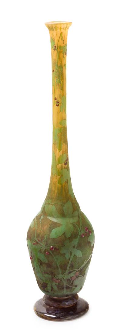 * Daum, France, Early 20th Century, cameo vase (1 of 1)