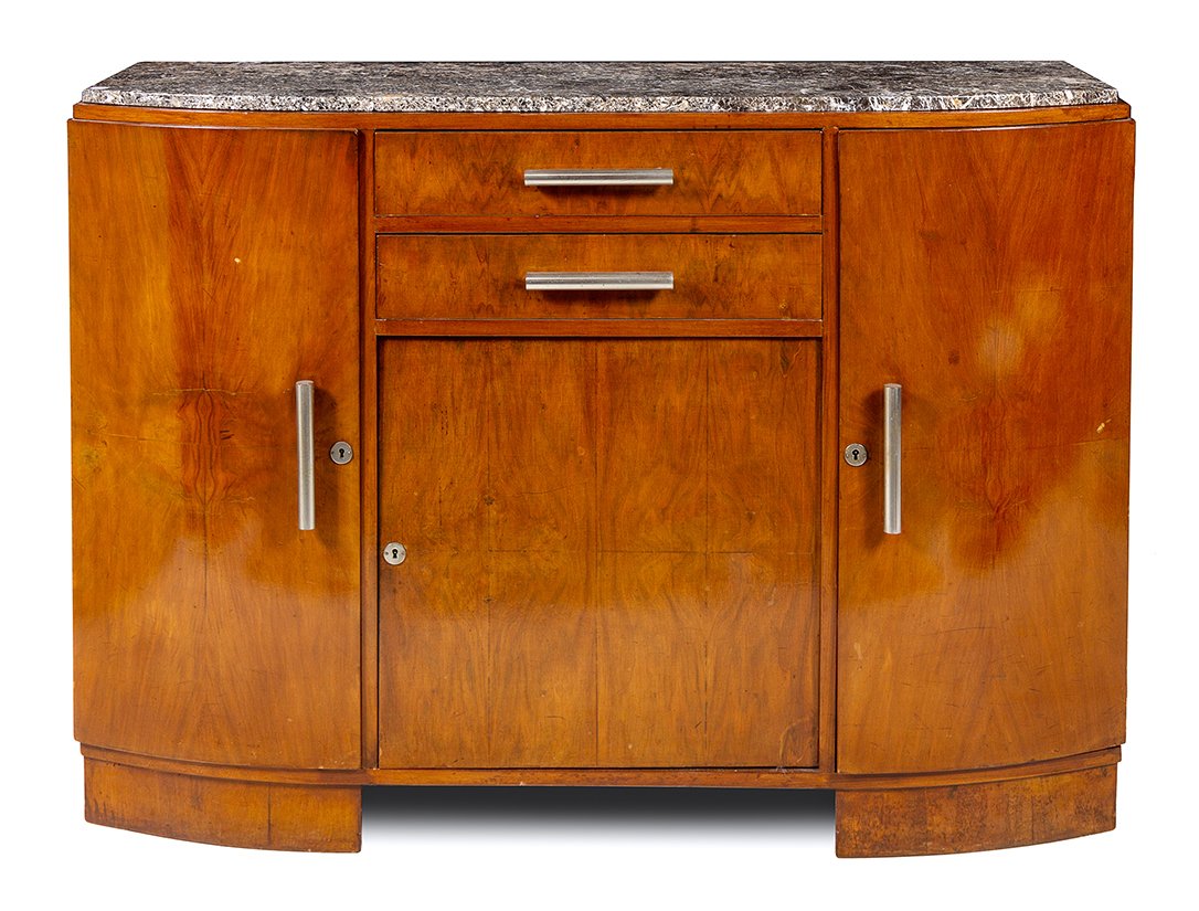 Art Deco, 20th Century, sideboard with doors (1 of 1)
