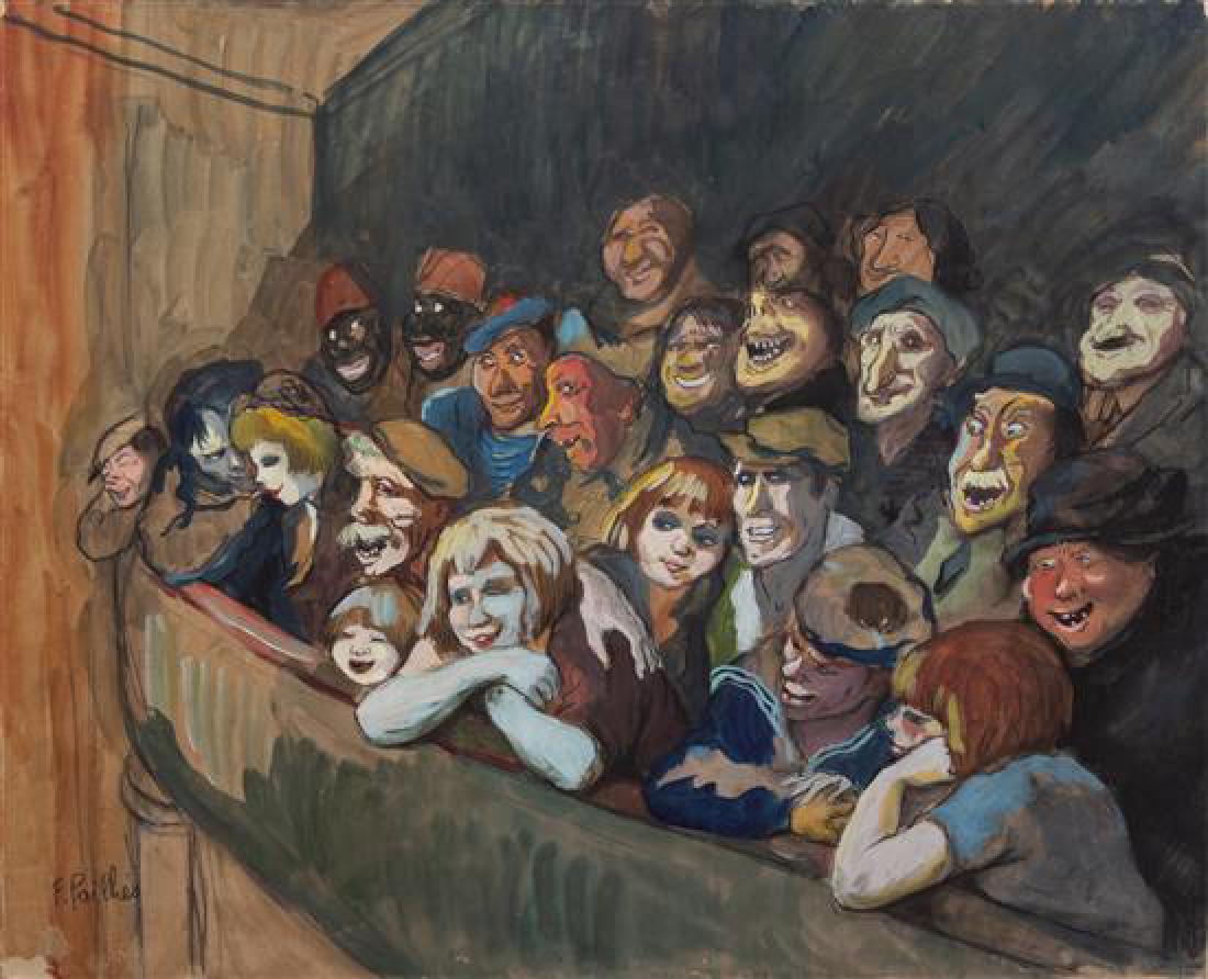 Fred Pailhes, (French, 1902-1991), Two Works; Untitled (1 of 2)