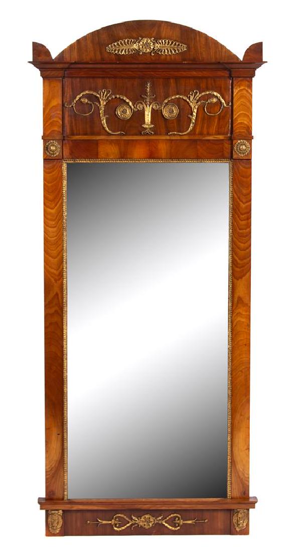 An Empire Style Mahogany Pier Table and Associated Pier (1 of 2)