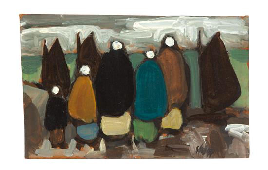 Markey Robinson, (Irish, 1918-1999), The Fish Market (1 of 1)