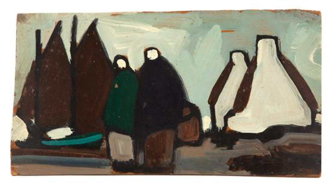 Markey Robinson, Irish, 1918-1999, Fishing Fleet (1 of 1)
