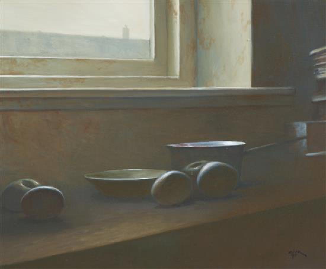 Israel Zohar, (Russian, b. 1946), Still Life of Window (1 of 1)