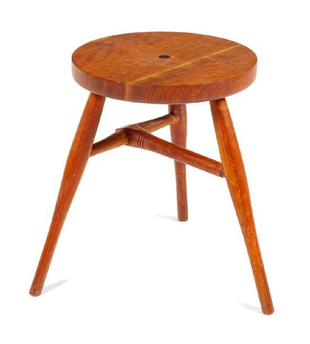 * A Modern Stool, c. 20th Century, the circular seat (1 of 2)