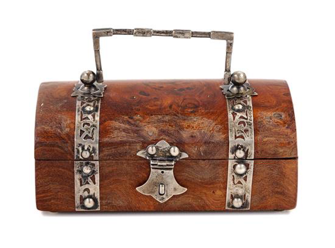 * A Dutch Colonial Silver Mounted Table Casket Length 4 (1 of 2)