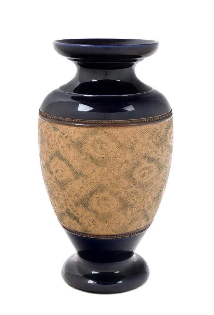 A Royal Doulton Lambeth Porcelain Vase. (1 of 1)