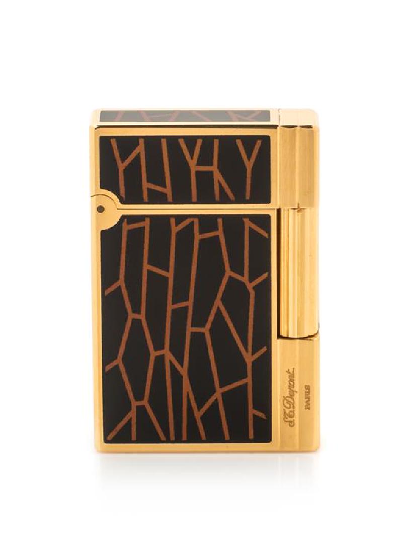 An S.T. Dupont Gatsby Gold-Plated and Lacquered Pocket (1 of 2)