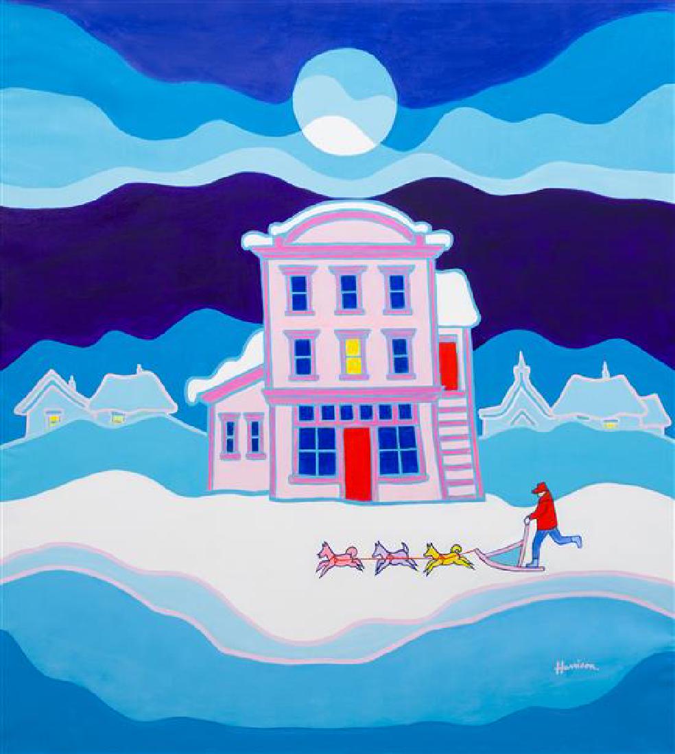 Ted Harrison, (Canadian, 1926-2015), Yukon Rally, 1989 (1 of 1)