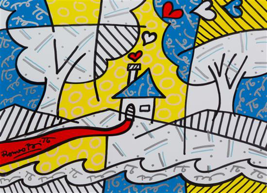 Romero Britto, (Brazilian, b. 1963), Way Home, 1997 (1 of 1)