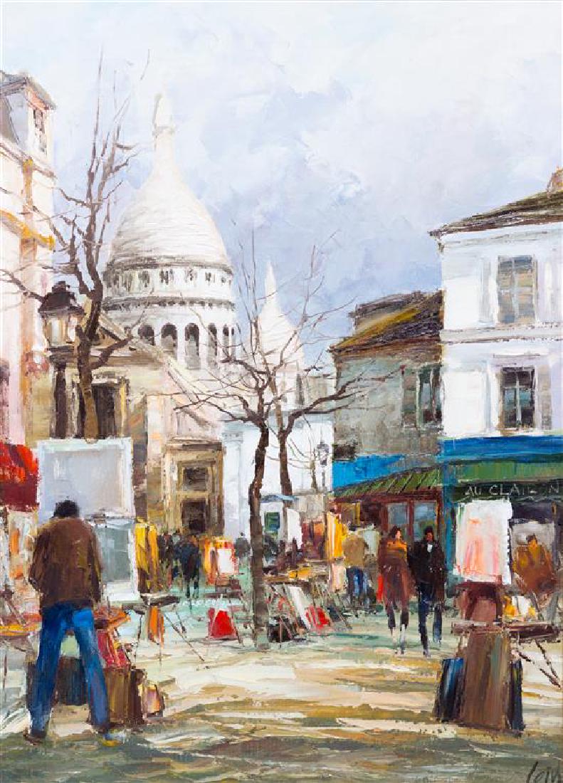 Leins, (French, 20th/21st century), Two Works; Untitled (1 of 2)