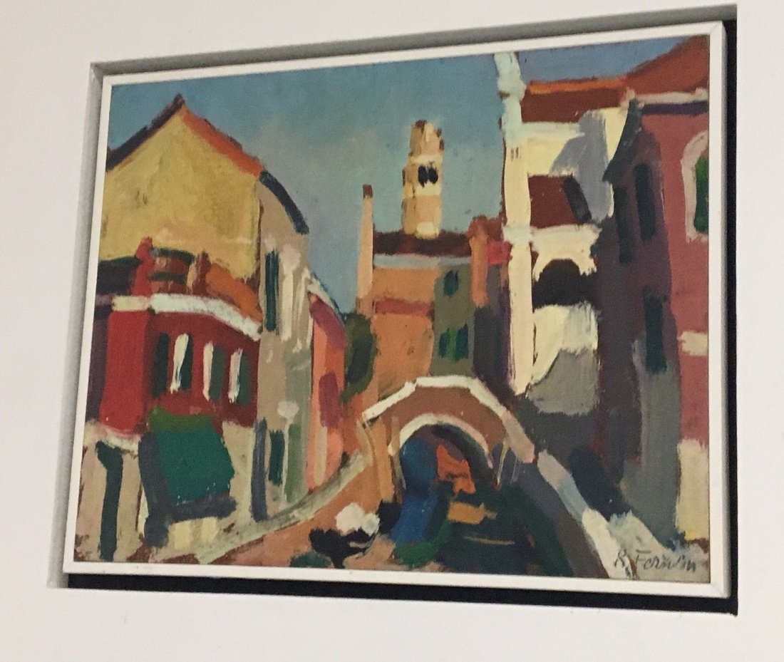 Roberto Ferruzzi, (Italian, 1927-2010), Del Ponte- (1 of 1)