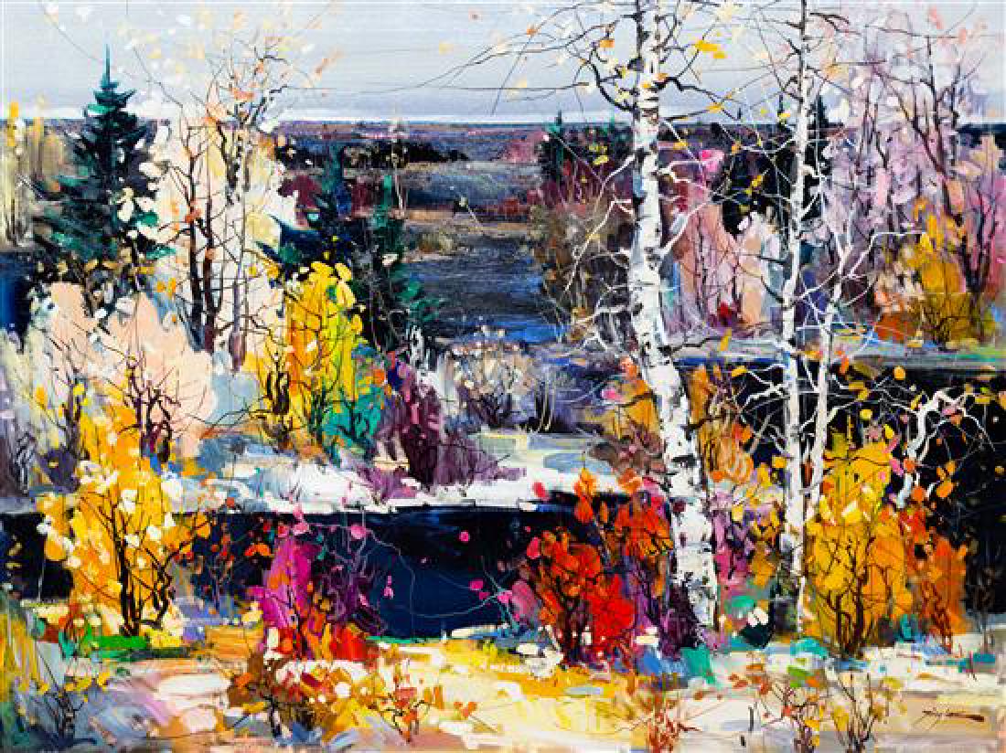 Tinyan Chan, (Chinese/Canadian, b. 1942), Golden Joy (1 of 1)