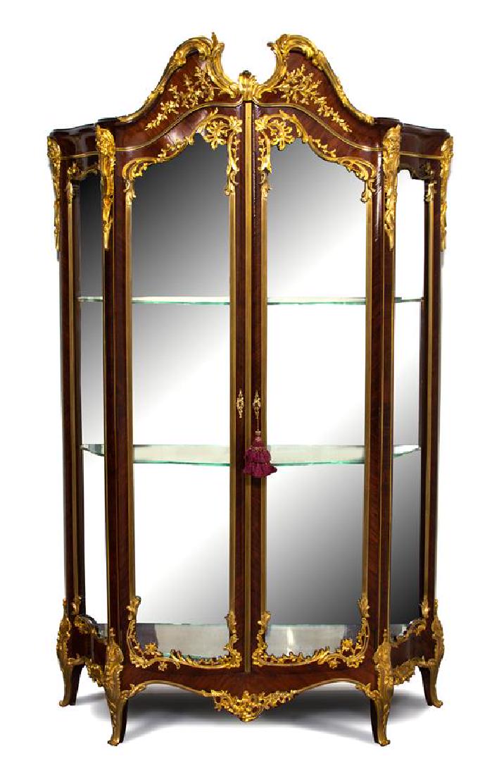 A Fine Louis XV Style Gilt Bronze Mounted Kingwood (1 of 1)