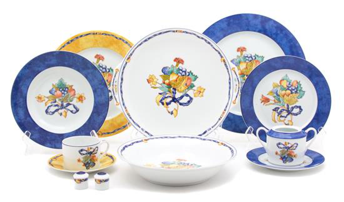 A Bernardaud Limoges Porcelain Dinner Service Diameter (1 of 1)