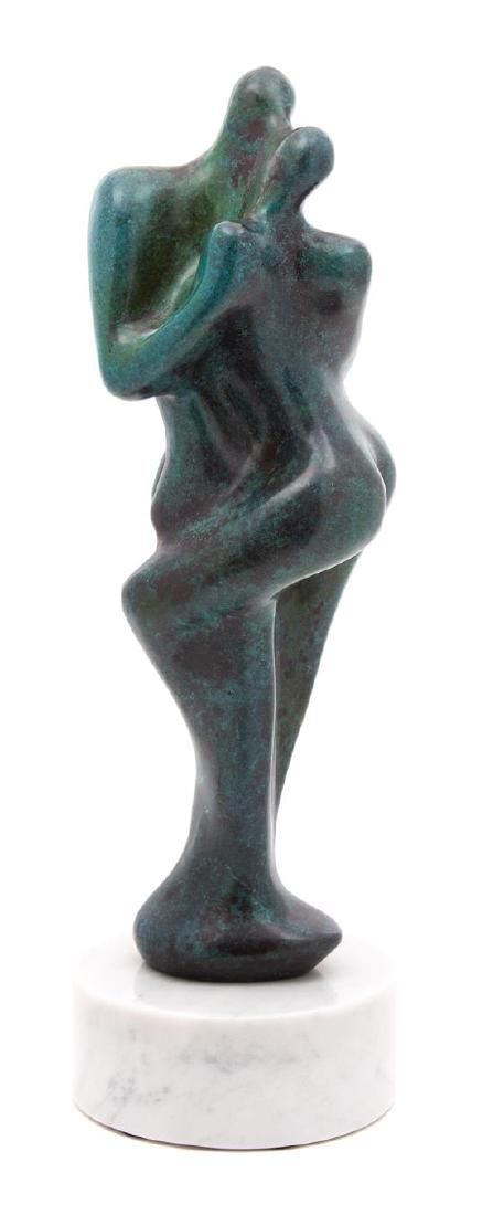 Huniot, (20th Century), Two Standing Figures Embracing (1 of 1)