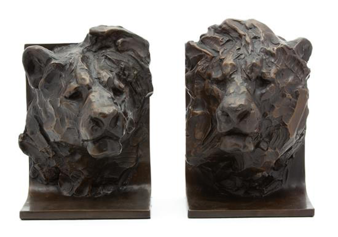 Kenneth Bunn, (American, b. 1938), Lion & Lioness (1 of 1)