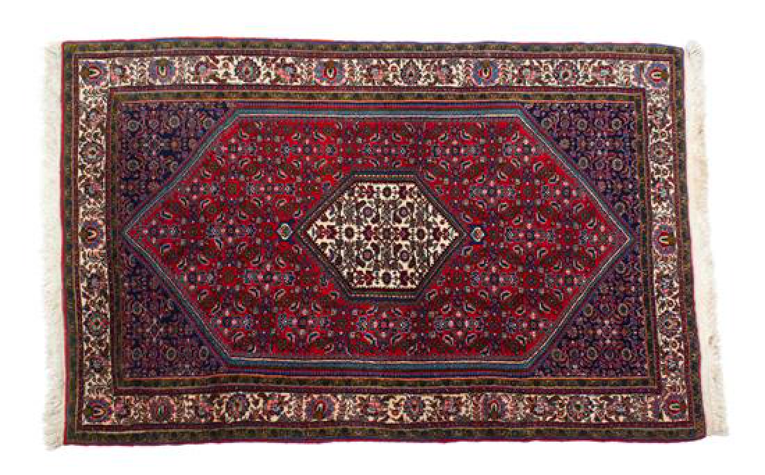 A Tabriz Wool Rug 68 x 45 1/2 inches. (1 of 1)