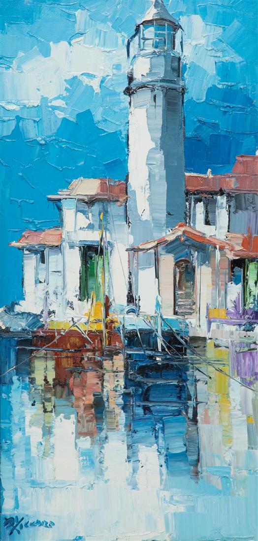 Antonio Di Viccaro, (Italian, 20th Century), Two Works; (1 of 2)