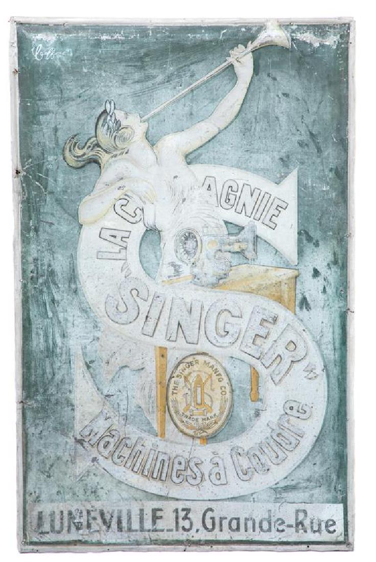 A Belle Epoch Pressed Tin Singer Sewing Machines (1 of 1)