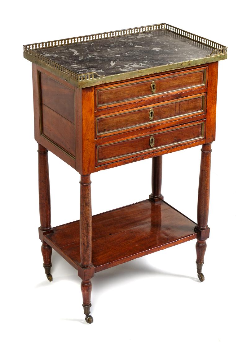 * A Directoire Style Mahogany Side Table Height 29 x (1 of 1)