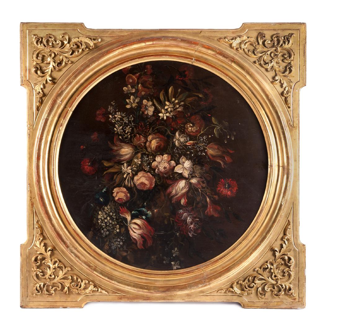 Continental School, (18th Century), Floral Still Life (1 of 1)