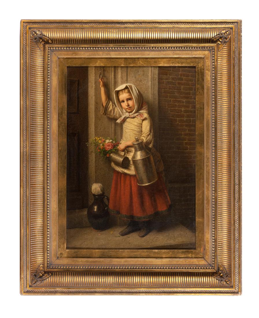 Friedrich Boser, (German, 1809–1881), Young Milkmaid, (1 of 1)