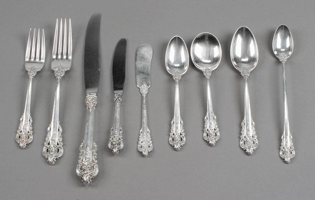 An American Silver Flatware Service, Wallace (1 of 1)