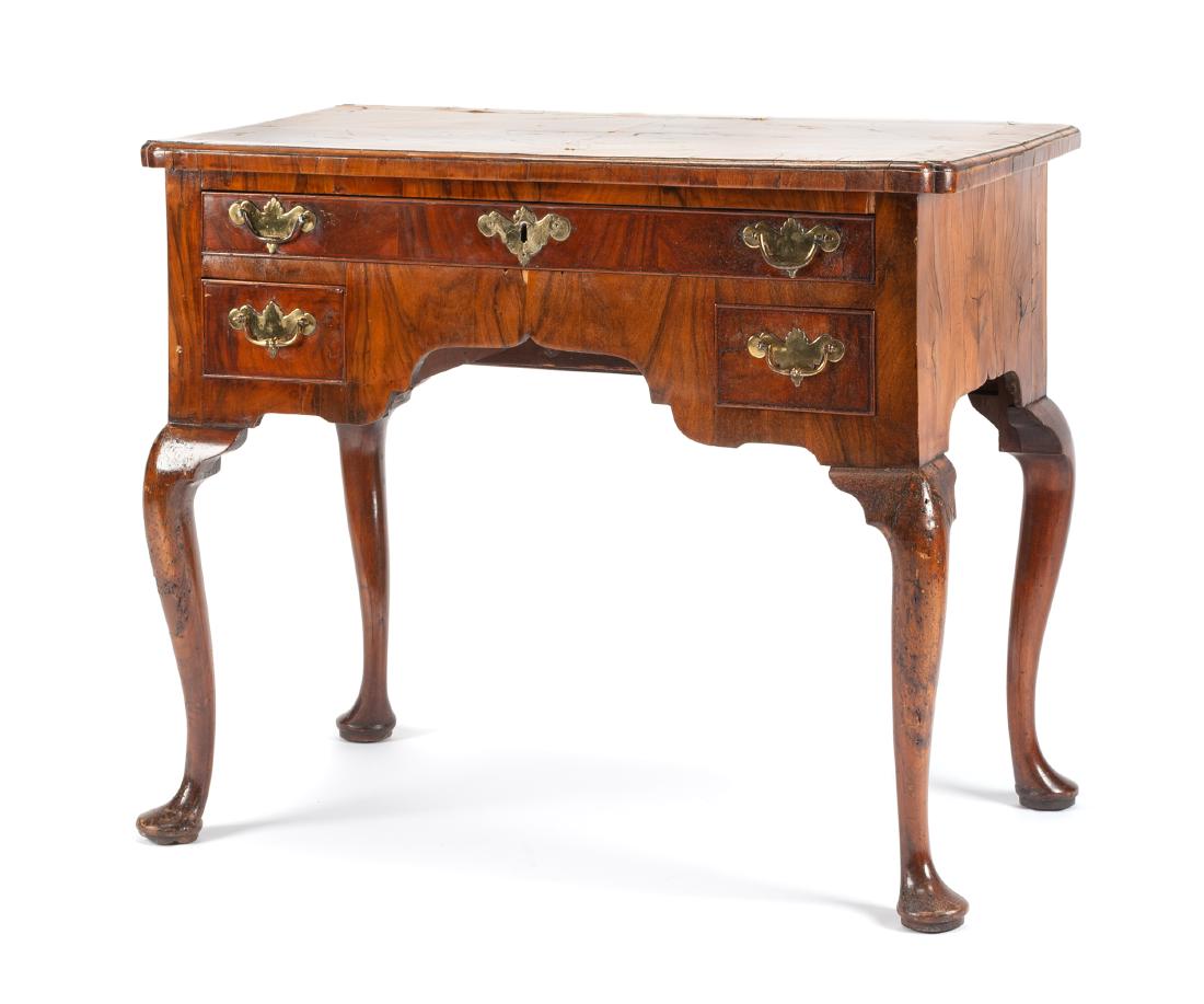 A George III Walnut Lowboy Height 27 x width 32 x depth (1 of 1)