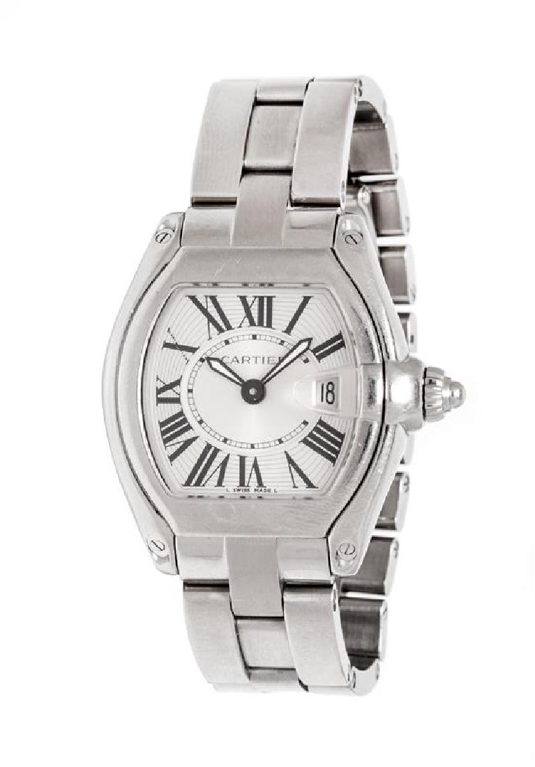 A Stainless Steel Ref. 2675 'Roadster' Wristwatch, (1 of 1)