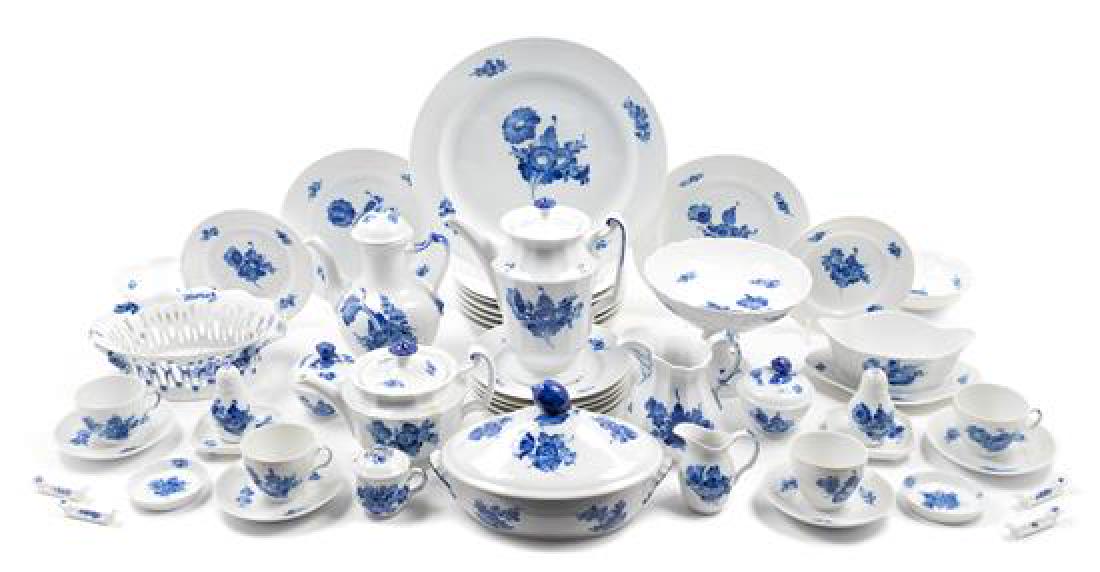 * A Royal Copenhagen Porcelain Dinner Service Diameter (1 of 2)