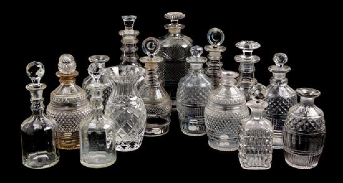 A Collection of English and American Cut Glass Objects (1 of 1)