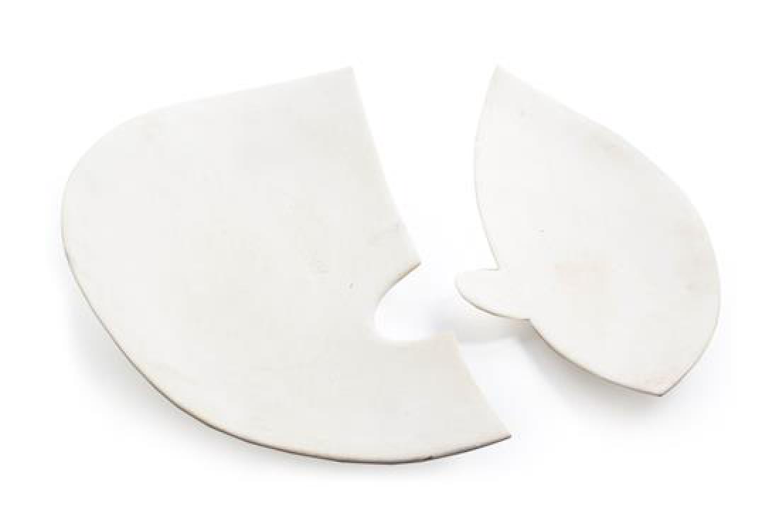 Studio Ceramic Bisected Charger, USA, c. 1960s, a (1 of 1)