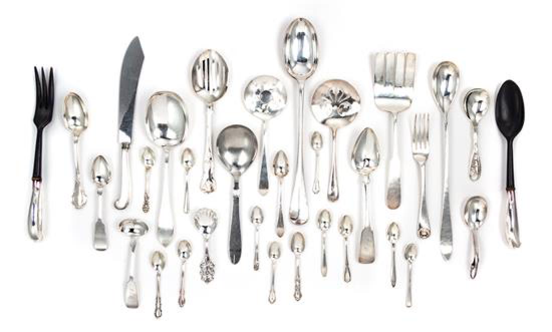 A Collection of American Silver and Coin Silver (1 of 1)