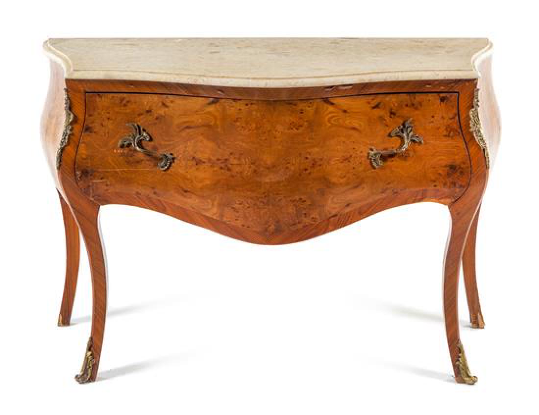 A Louis XV Style Commode Height 18 x width 33 x depth (1 of 1)