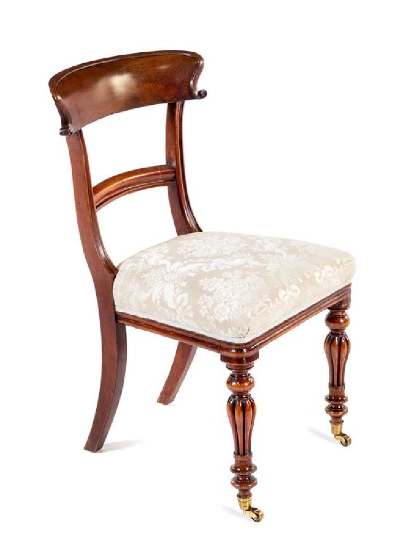 A William IV Mahogany Side Chair Height 34 inches (1 of 2)