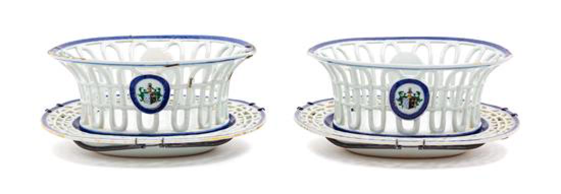 A Group of Chinese Export Porcelain Articles Width of (1 of 2)