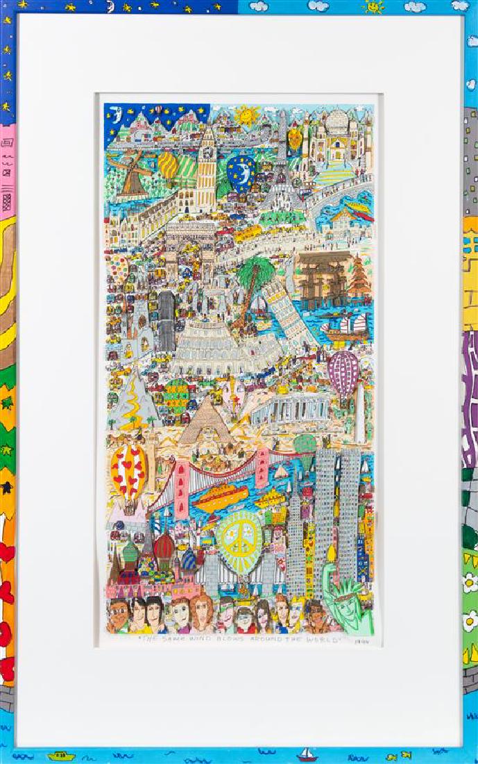James Rizzi, (American, 1950-2011), a group of four (1 of 3)