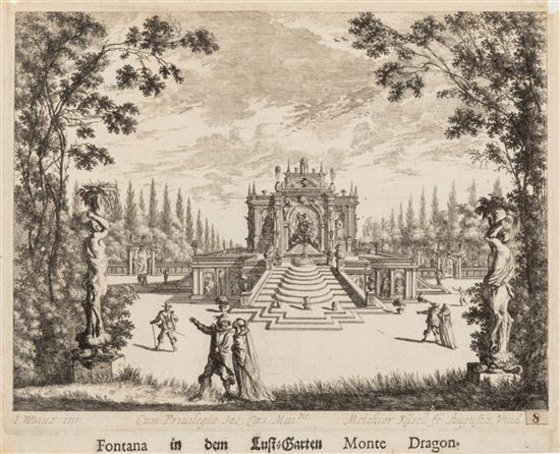 Johann Wilhelm Baur, (German, 1607-1640), A portfolio (1 of 3)