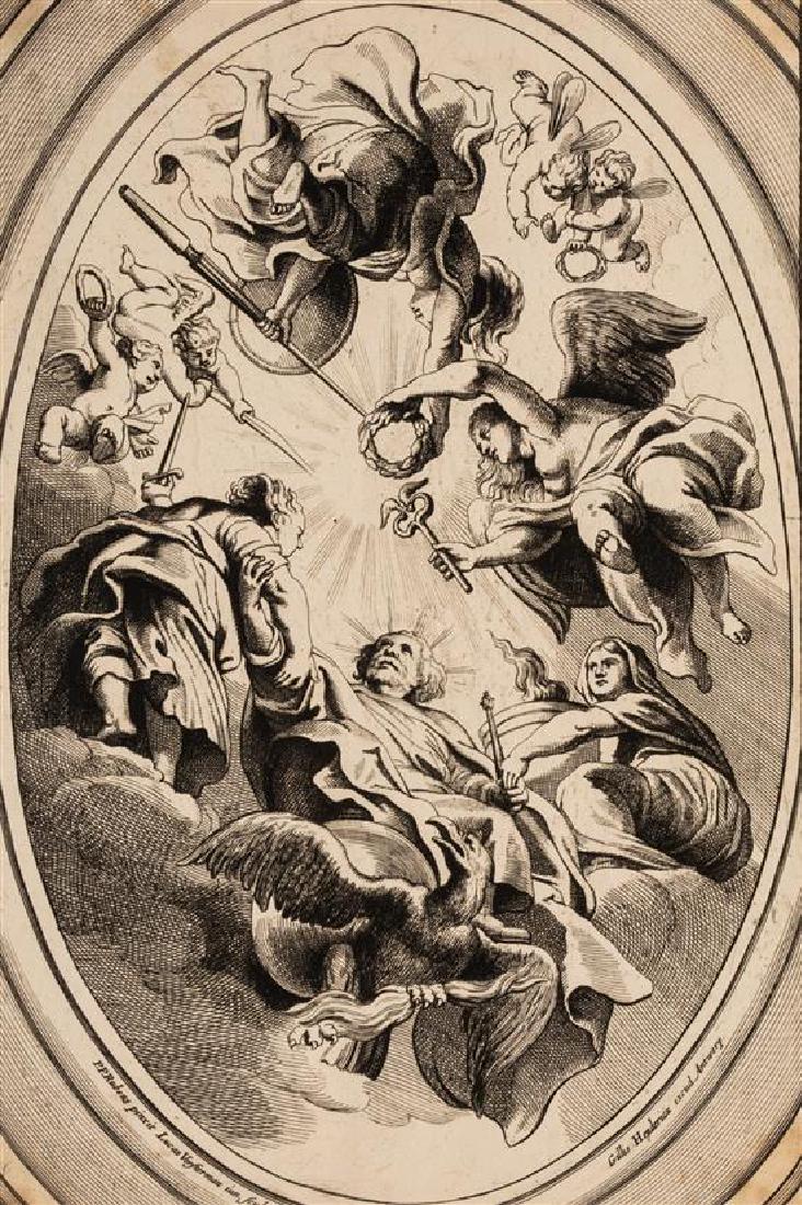 After Peter Paul Rubens, (Flemish, 1577-1640), A group: After Peter Paul Rubens (Flemish, 1577-1640) A group of five works: Virgo quem genuit and Adoravit by Schelte A. Bolswert (Dutch, 1586-1659), Madonna and Child by Jonah Svyderhoef (Dutch, 1613-1686), 