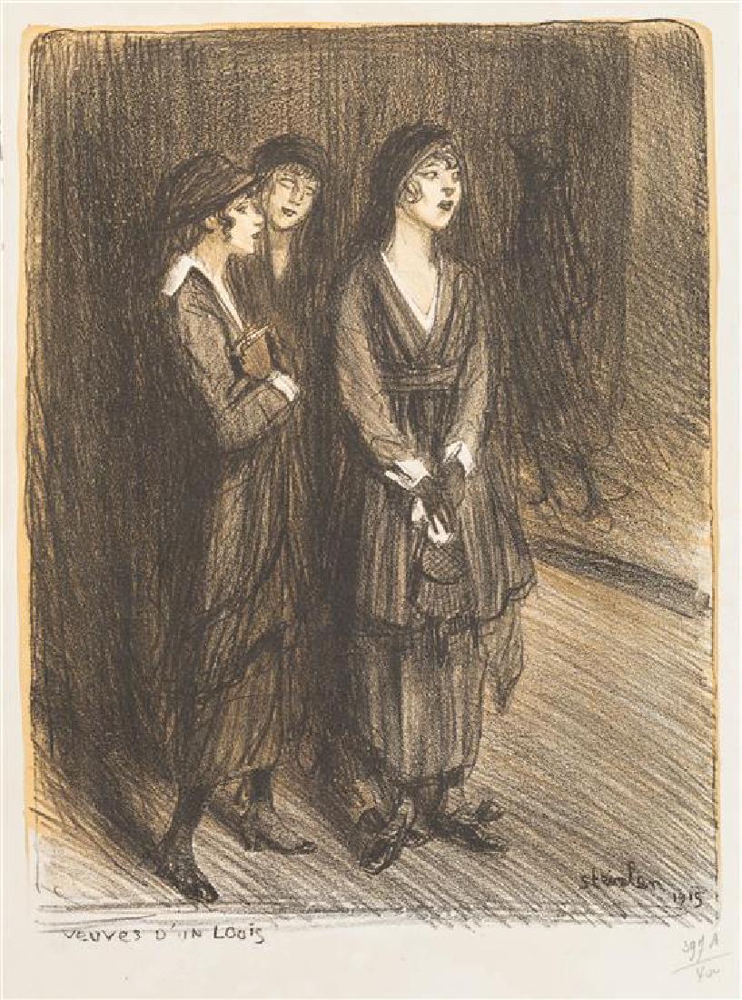 Théophile Alexandre Steinlen, (Swiss, 1859-1923), A (1 of 3)