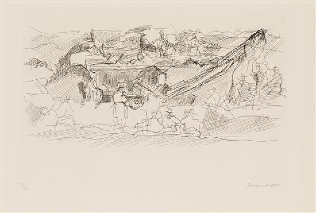 Jacques Villon, (French, 1875-1963), A group of five (1 of 3)