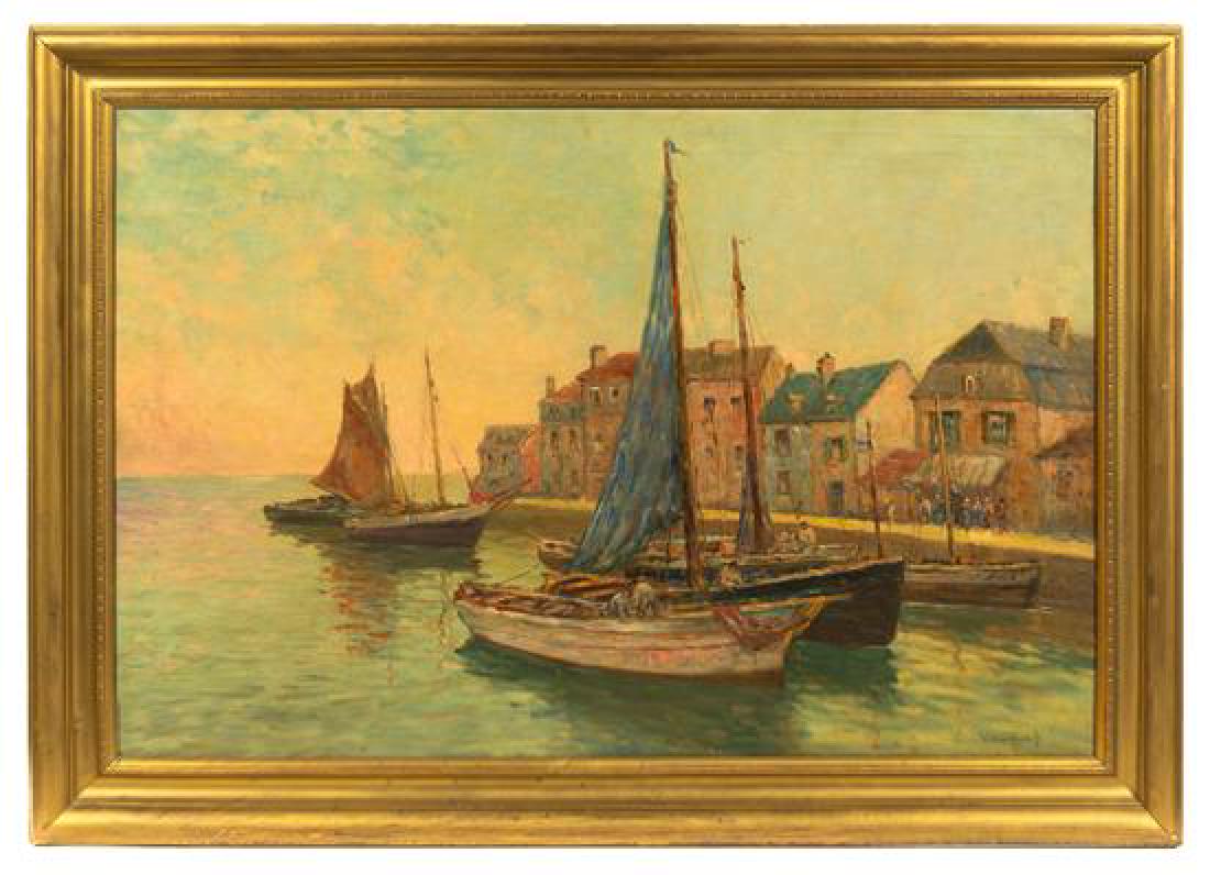 William Ward Jr., (Canadian, 1879-1935), Ships in the (1 of 1)