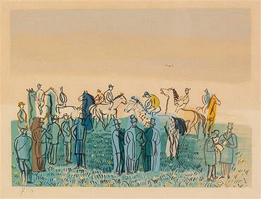 Attributed to Raoul Dufy, (French, 1877-1953), Untitled (1 of 1)