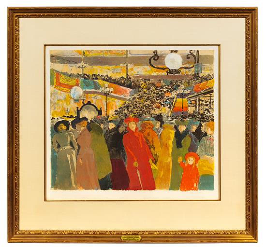 Alexandre Lunois, (French, 1863-1916), Le Magasin de (1 of 1)