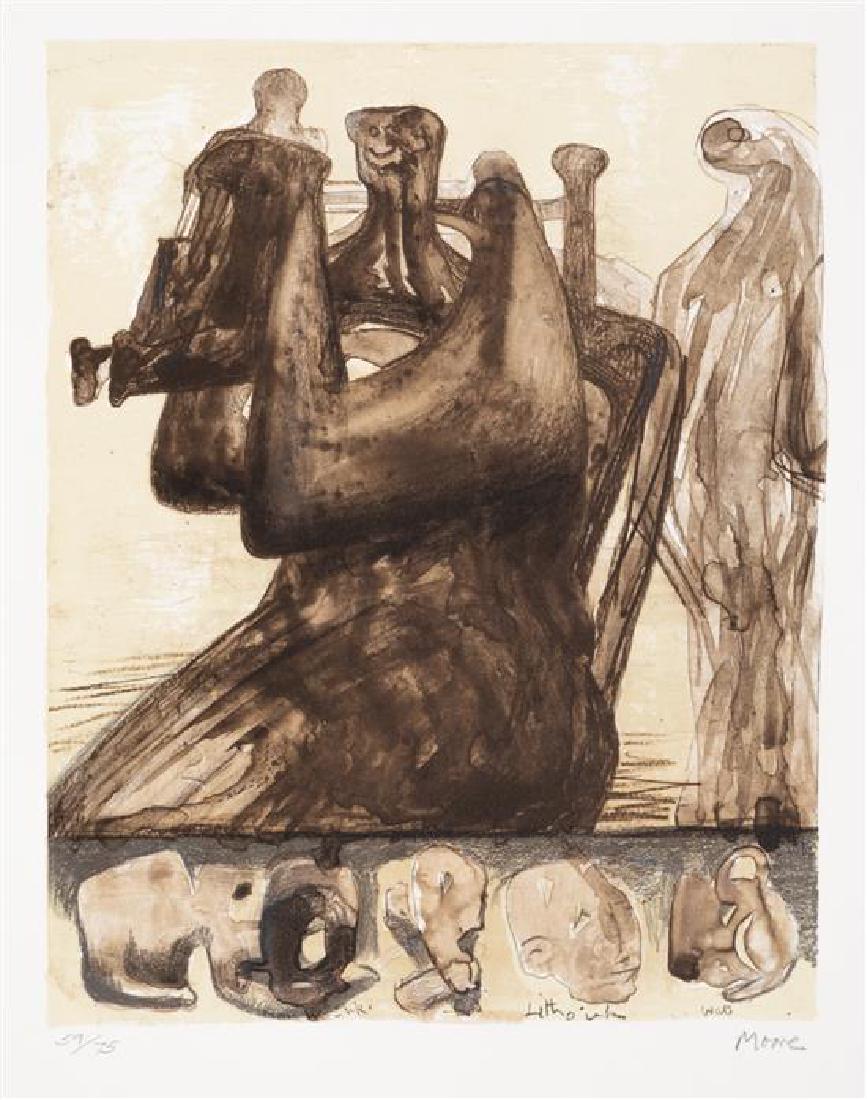 Henry Moore, (English, 1898-1986), Mother and Child, (1 of 1)