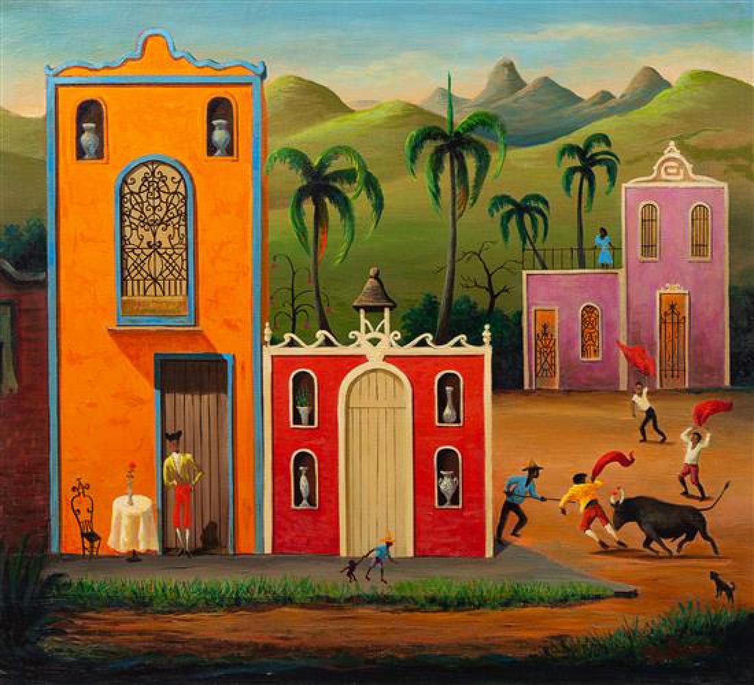 Orville Bulman, (American, 1904-1978), Matador and Bull (1 of 1)